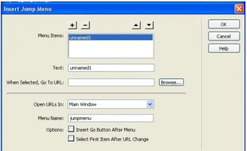Gambar 3.24 Kotak Dialog Jump Menu 