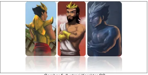 Gambar 5. Ilustrasi Karakter CG 