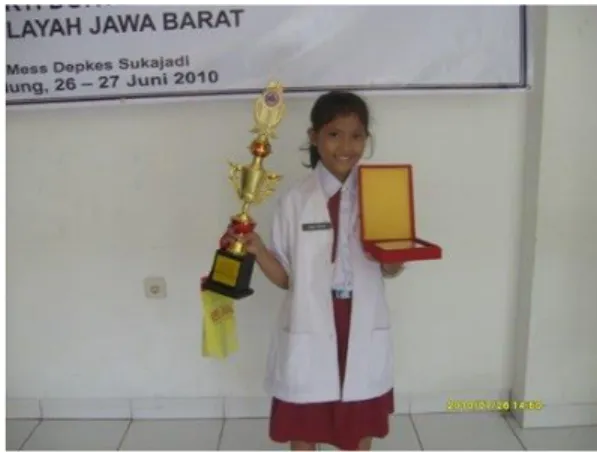 Gambar 3.4 Juara 2 Lomba Dokter Kecil Tingkat Provinsi Jawa Barat  Sumber: http://puskesmasmangunjaya.blogspot.co.id, (akses tanggal 08 