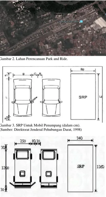 Gambar 2. Lahan Perencanaan Park and Ride. 