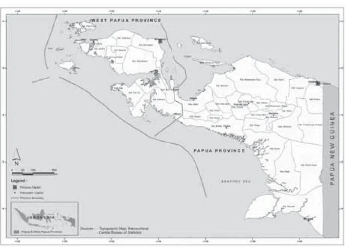 Gambar 1: Peta Papua