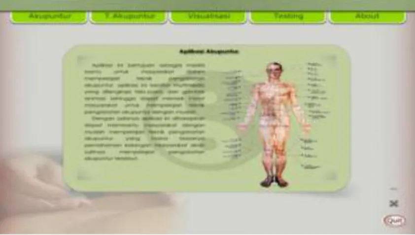 Gambar 1. Tampilan menu home 