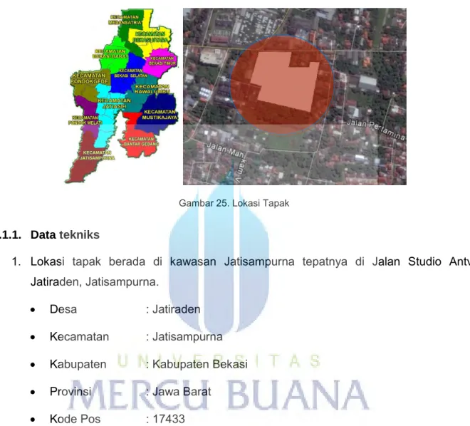 Gambar 25. Lokasi Tapak 
