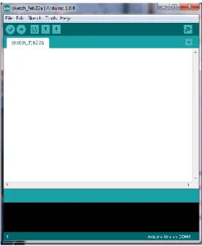 Gambar 3. Software Arduino IDE 