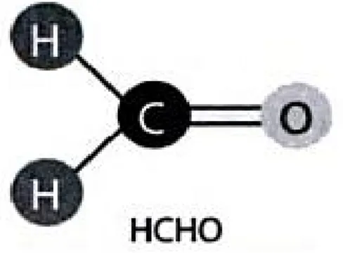 Gambar 1. Struktur Kimia Formalin  