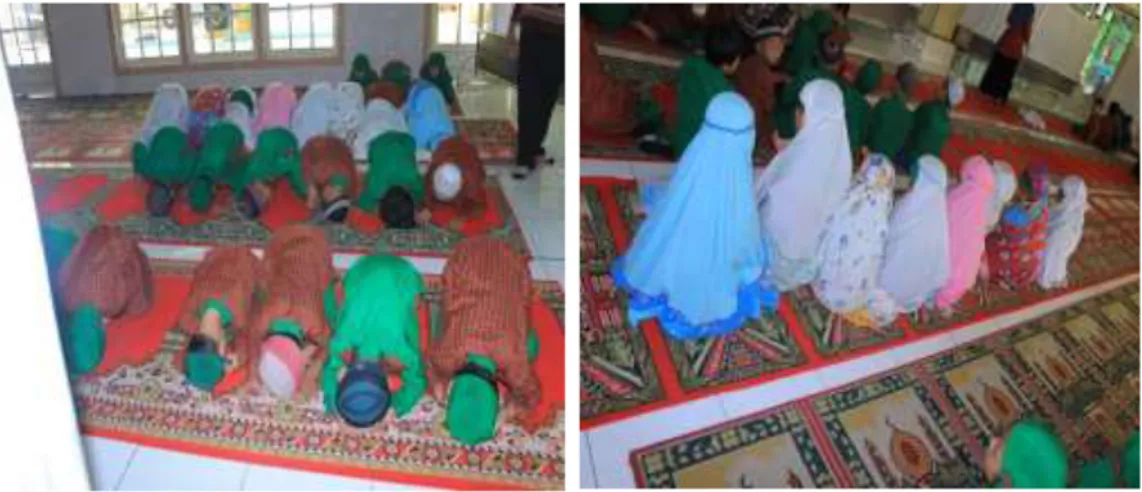 Gambar 3: Sujud  Gambar 4: Tasyahud Akhir  