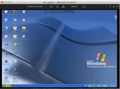 Gambar 4 Remote PC dengan RSA-AES 256 