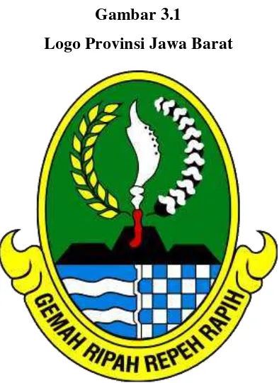 Gambar 3.1 Logo Provinsi Jawa Barat 