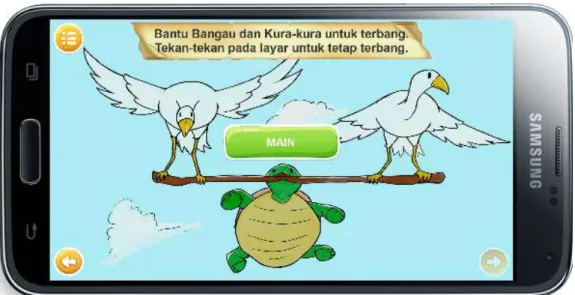 Gambar 6. Bagian Mulai Permainan 