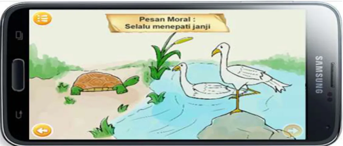 Gambar 10. Bagian Pesan Moral 