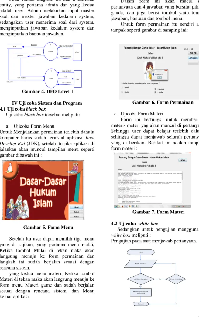 Gambar 7. Form Materi 