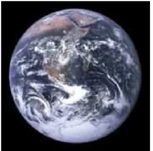 Gambar 7.8. Citra planet Bumi (http://en.wikipedia.org) 