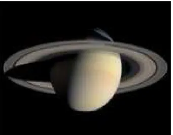 Gambar 7.11. Citra planet Saturnus (http://en.wikipedia.org) 