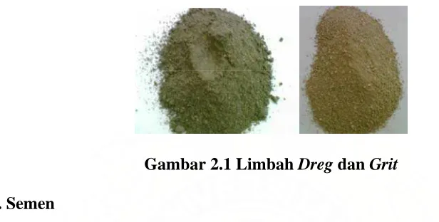 Gambar 2.1 Limbah Dreg dan Grit 