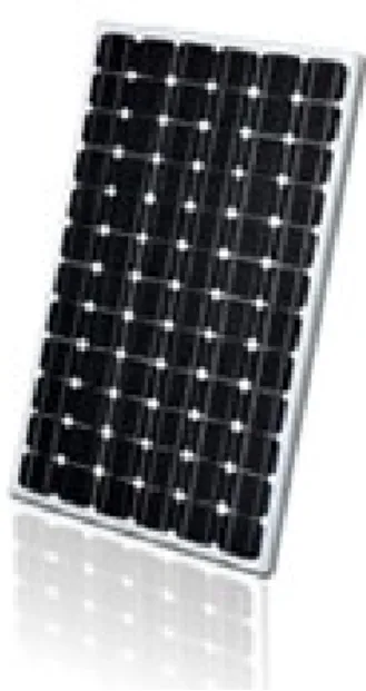 Gambar 2.7 Hubungan sel surya, PV module dan array   Sumber : ETAP, 2015 