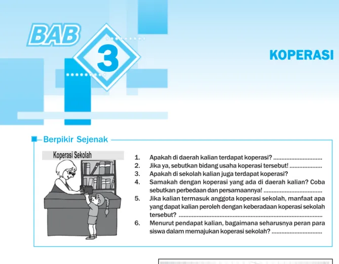 Gambar 3.1  Koperasi merupakan sektor formal  per-ekonomian Indonesia.