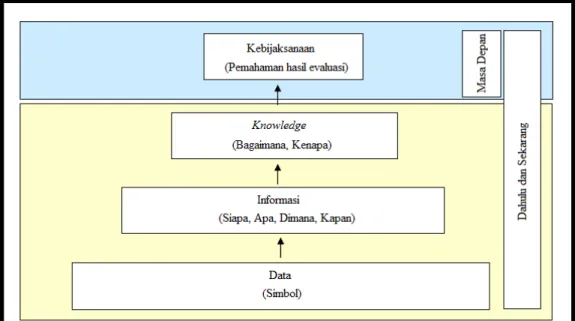 Gambar 2.1 Hierarchy Knowledge  Sumber: Brizga dan Geraghty (2011: 10) 