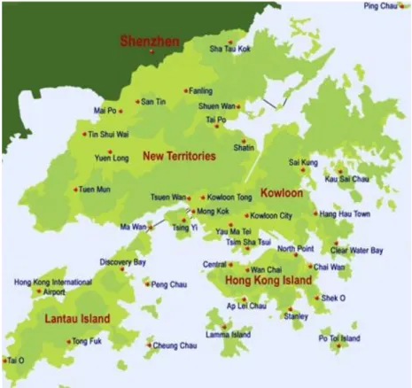 Gambar 8. Peta Hong Kong 