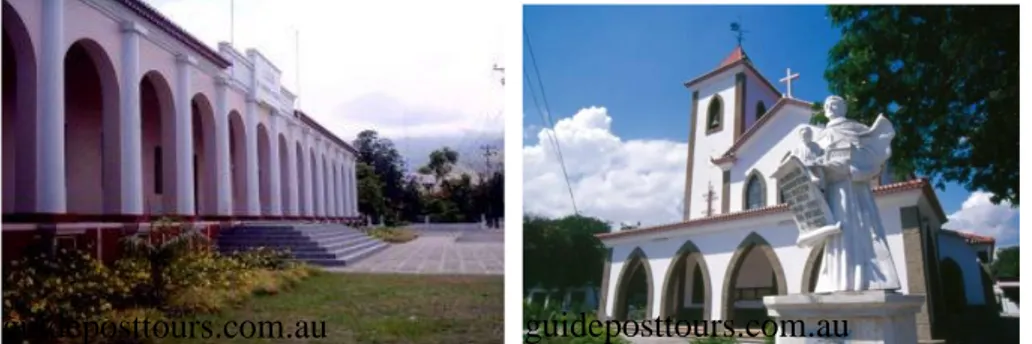 Gambar 9.  Liceu Dr Fransisco Machado dan Gereja Motael 
