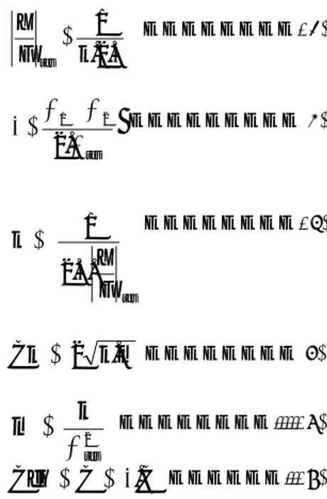 Gambar 1. Hubungan Input-Output  Sistem Linier Sederhana  Yang dimaksud fungsi transfer dalam  domain frekuensi H(f) adalah : 