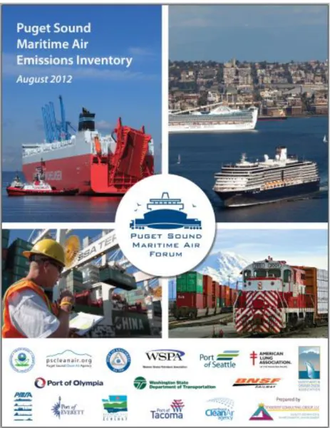 Gambar 2. 1 Puget Sound Maritime Air Emission Inventory  Sumber: (2011 Puget Sound Maritime Air Emissions Inventory, 2012) 