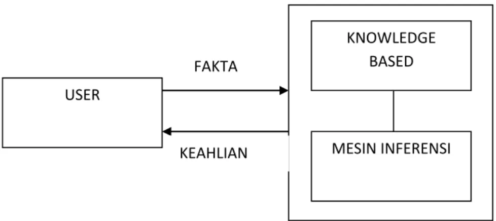 Gambar 2.1 Konsep Sistem Pakar 