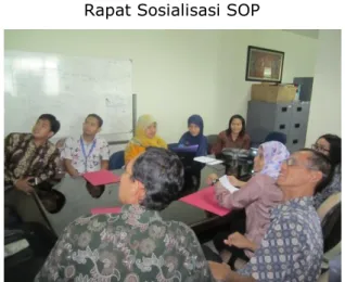 Gambar 3  Rapat Sosialisasi SOP 