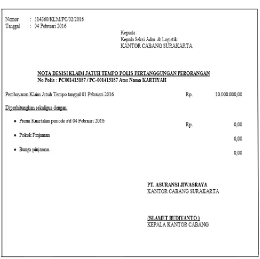 Gambar 4.9 Tampilan Nota Desisi