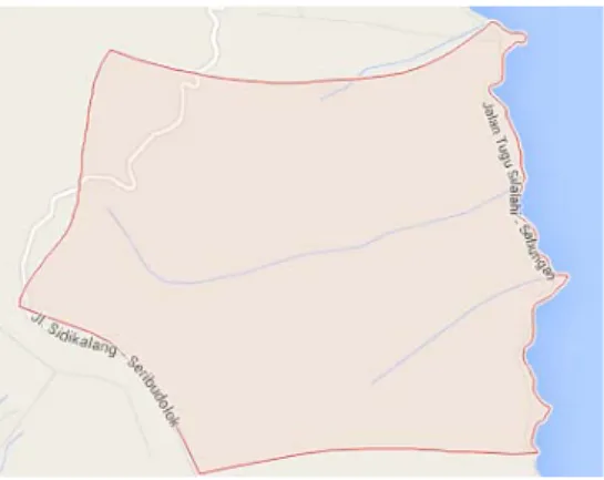 Gambar 5. Peta Desa Paropo I 