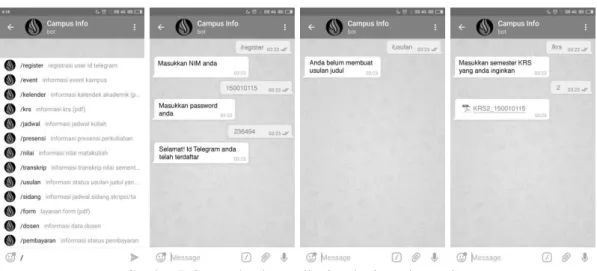 Gambar 6. Registrasi Bot Telegram pada BotFather 