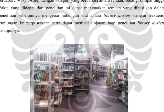 Gambar 1. Ruang Koleksi Perpustakaan UI 