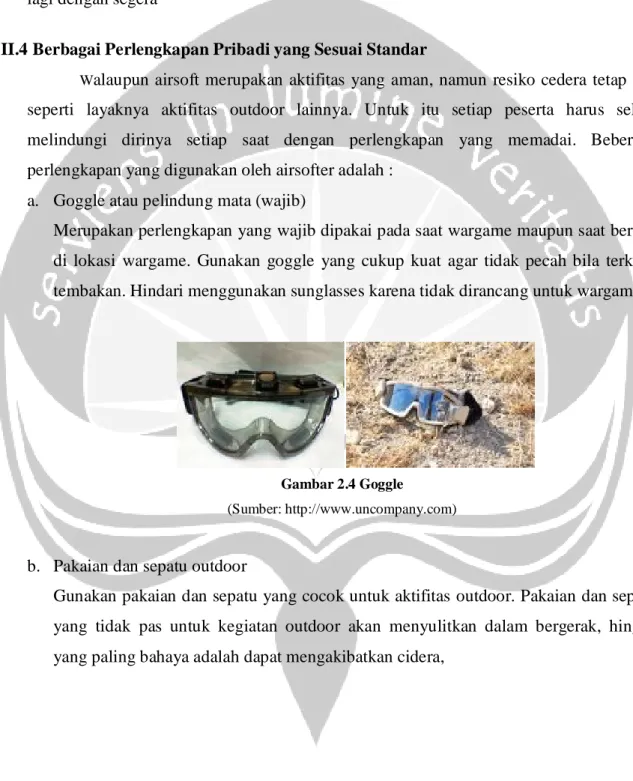 Gambar 2.4 Goggle   (Sumber: http://www.uncompany.com) 