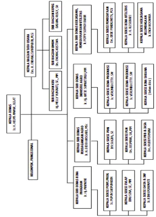 GAMBAR 2.1 STRUKTUR ORGANISASI 