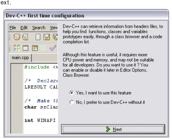 Gambar 1.10 Tampilan form pertama konfigurasi 