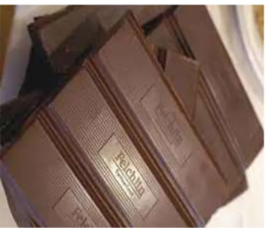 Gambar 2.2. Compound Chocolate  Ada 3 jenis chocolate compound yaitu : 