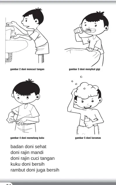 gambar 2 doni mencuci tangan