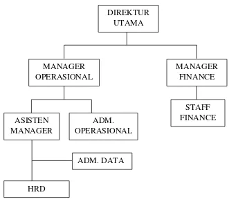 Gambar 3.1 Struktur Organisasi Rama Indoesia 