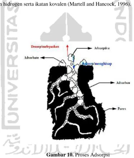 Gambar 10. Proses Adsorpsi 