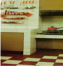 Gambar 1: Peralatan Kerja Dapur yang  Ergonomis 