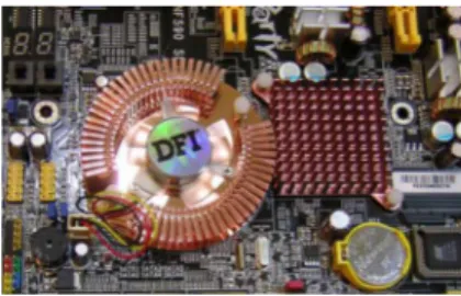 Gambar Chipset pada Motherboard DFI Lanparty UT NF590 SLI I.2. BIOS