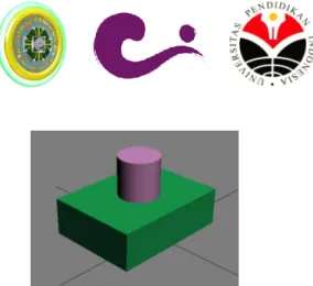 Gambar 2.10  Dua buah objek (setelah di pindah)  Gambar 2.11  Union  Gambar 2.12  Intersection 