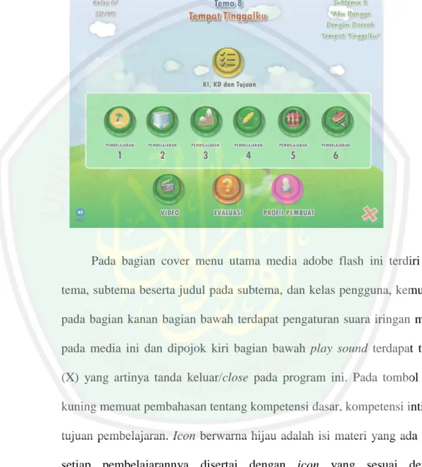 Gambar 4.2 Halaman Pendahuluan/ Menu Utama 