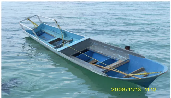 Gambar I-1 Perahu Wisata  