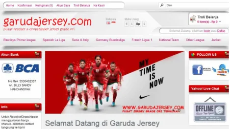 Gambar 1.8 wwwgarudajersey.com 