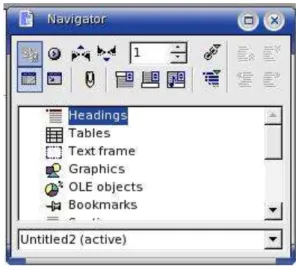 Gambar 1.4 Tampilan navigator 