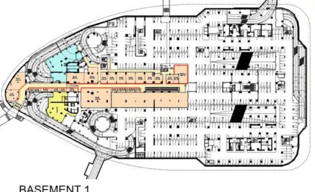 Gambar 3.4 layout pacific place (sumber: dok. pacific place, 2011) 