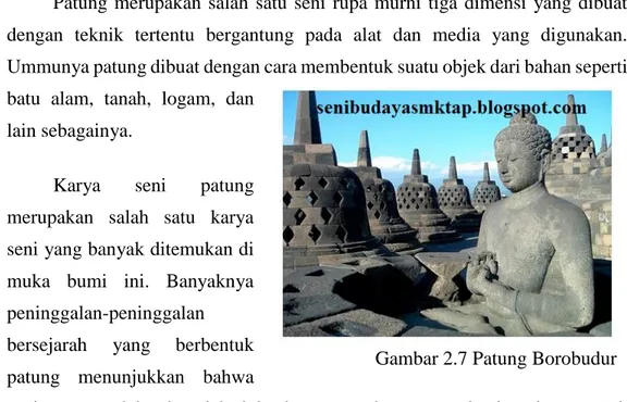 Gambar 2.7 Patung Borobudur 