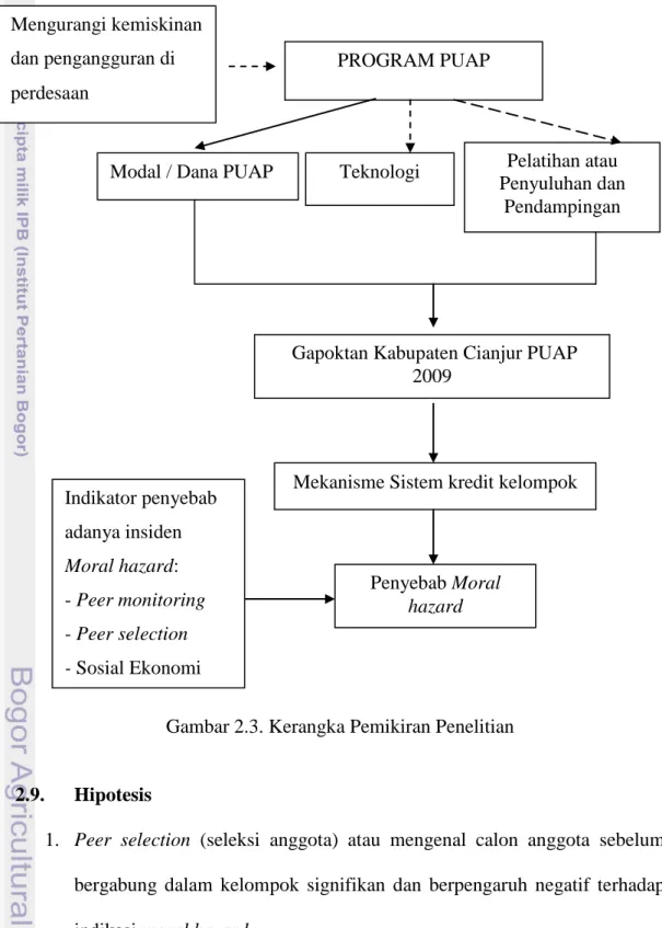 Gambar 2.3. Kerangka Pemikiran Penelitian 