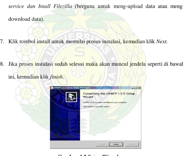 Gambar 4.2 XAMPP Option 