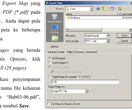 Gambar 3.16  File “Bab03-06.pdf” berisi peta seluruh kecamatan di Surabaya 